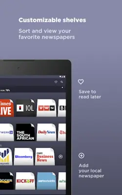 South African Newspapers android App screenshot 1