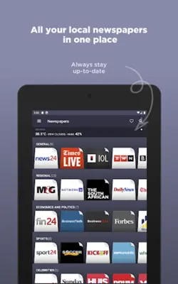 South African Newspapers android App screenshot 5