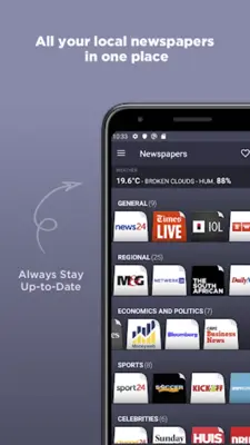 South African Newspapers android App screenshot 8